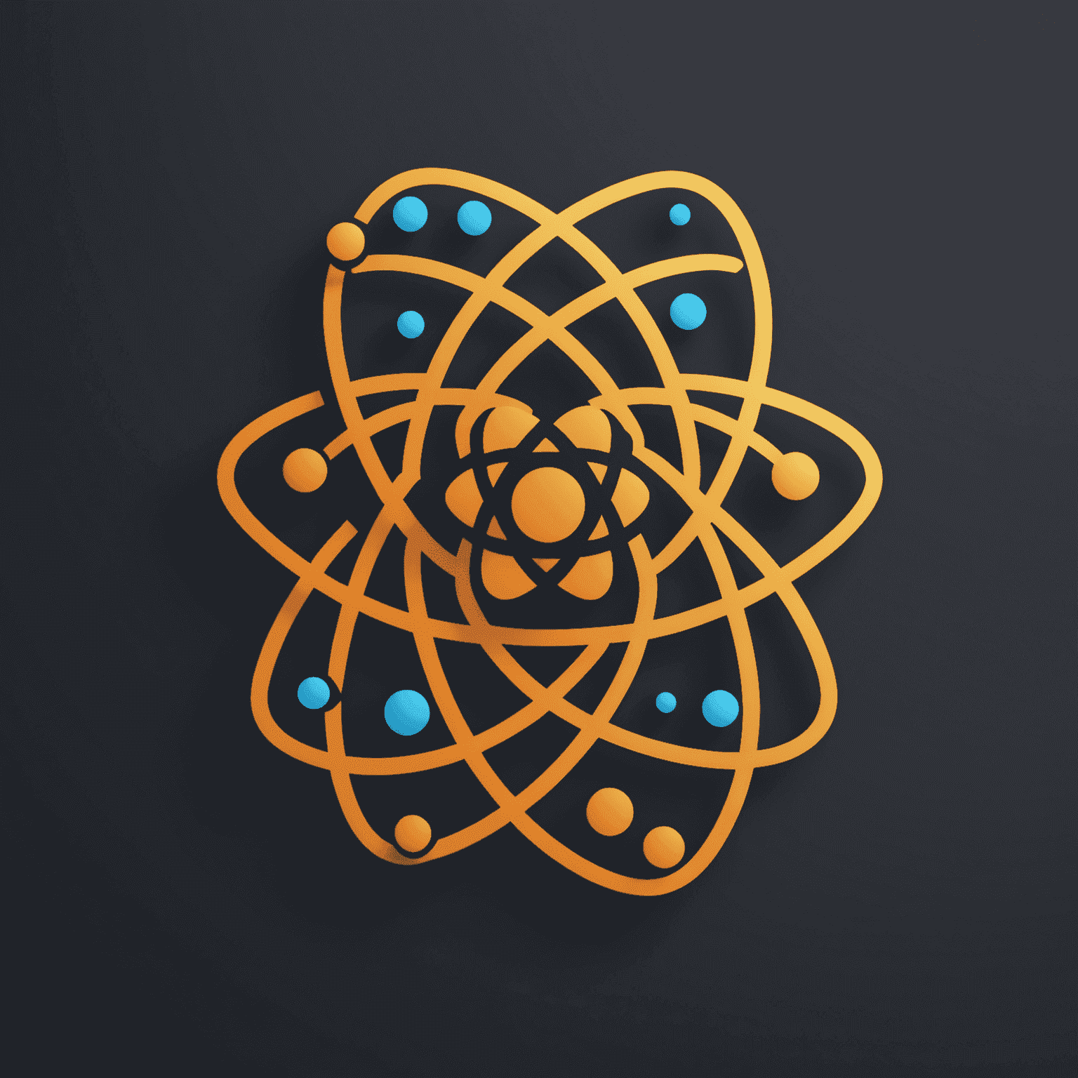 Imagen que muestra el logo de React.js y componentes de interfaz de usuario